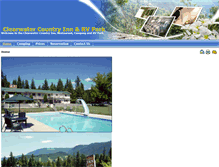 Tablet Screenshot of clearwatercountryinnandrvpark.com